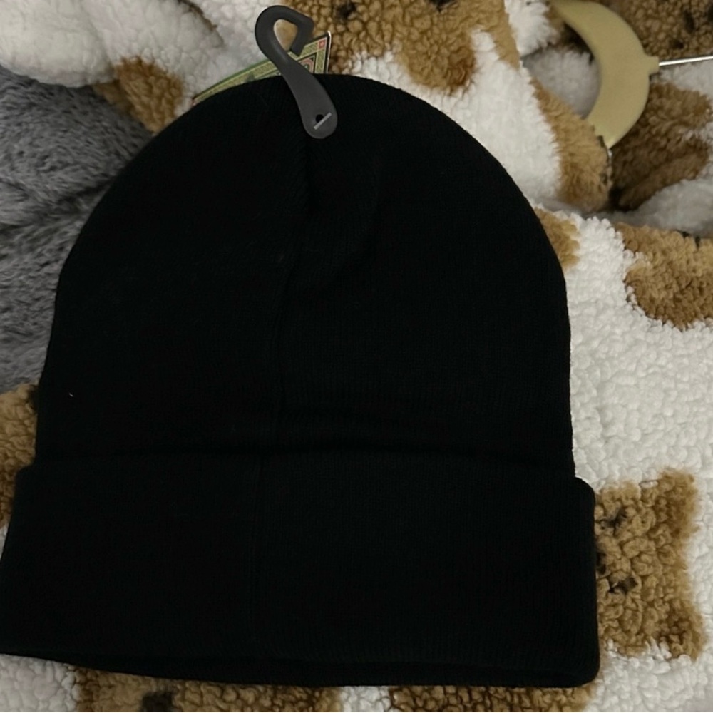 Wicked Black Embroidered Beanie - Picture 2 of 2